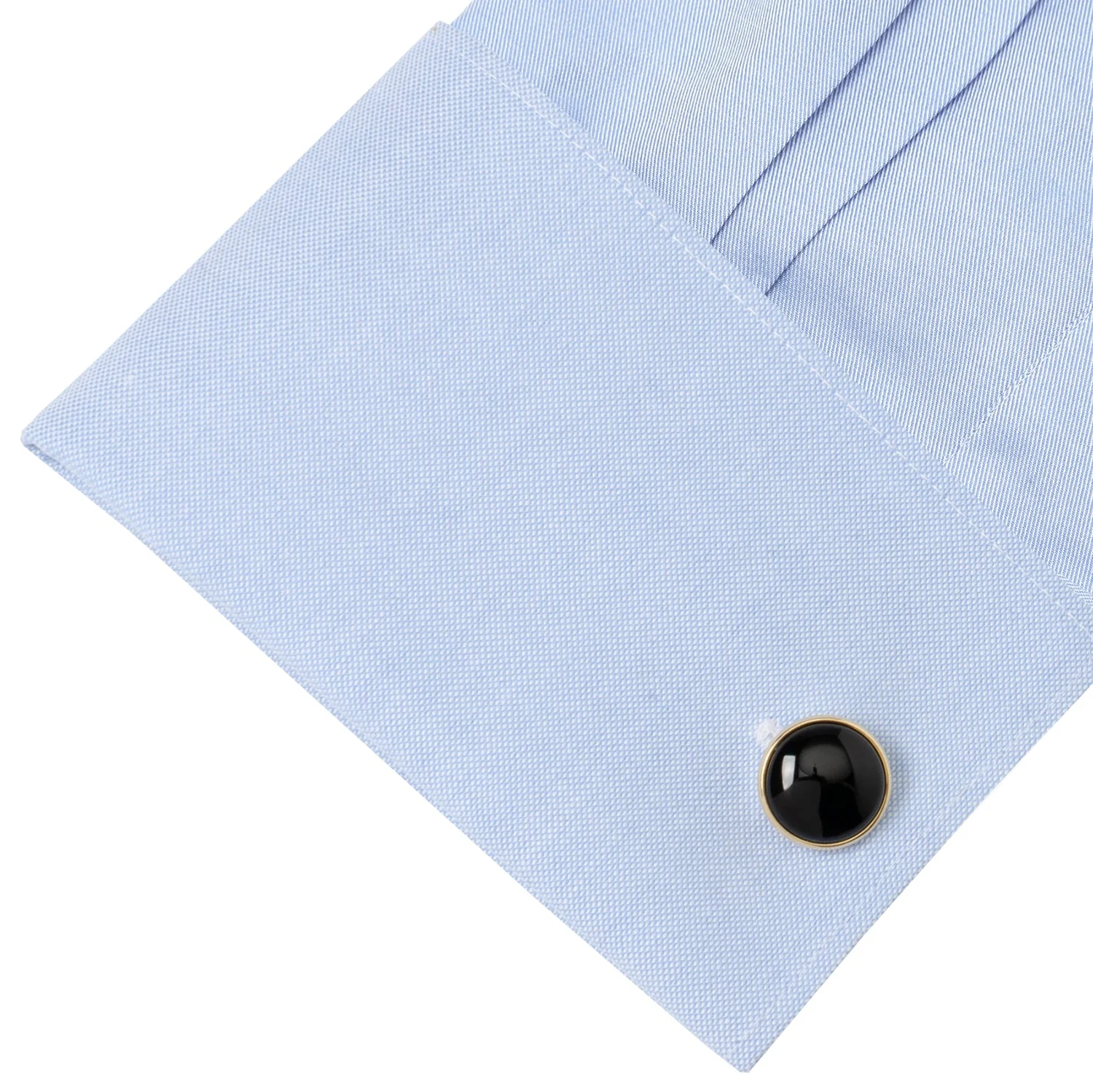 Gold and Onyx Cufflinks - Image 3